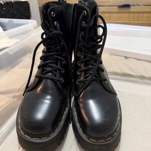 Dr. Martens Black Combat Boots